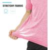 imageTACVASEN Mens Workout Shirts Short Sleeve Athletic Dry Fit Tshirts Shirts Running Gym Crewneck TShirts05 Pink
