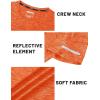 imageTACVASEN Mens Workout Shirts Short Sleeve Athletic Dry Fit Tshirts Shirts Running Gym Crewneck TShirtsOrange