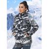 imageTACVASEN Womens Winter Jacket Waterproof Ski Jacket Snow Coat Warm Fleece Rain Jacket with Hood WindbreakerColor Black