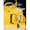 imageTACVASEN Womens Winter Jacket Waterproof Ski Jacket Snow Coat Warm Fleece Rain Jacket with Hood WindbreakerYellow