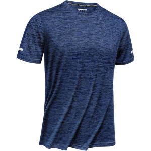 imageTACVASEN Mens Workout Shirts Short Sleeve Athletic Dry Fit Tshirts Shirts Running Gym Crewneck TShirtsRoyal Blue