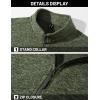 imageTACVASEN Mens Fleece Jackets Full Zip Lightweight Jacket Casual Soft Warm Coats with PocketsAgreen