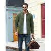 imageTACVASEN Mens Fleece Jackets Full Zip Lightweight Jacket Casual Soft Warm Coats with PocketsAgreen