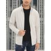 imageTACVASEN Mens Fleece Jackets Full Zip Lightweight Jacket Casual Soft Warm Coats with PocketsBeige