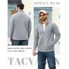 imageTACVASEN Mens Fleece Jackets Full Zip Lightweight Jacket Casual Soft Warm Coats with PocketsLight Gray