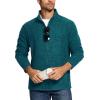 imageTACVASEN Mens Fleece Jackets Full Zip Lightweight Jacket Casual Soft Warm Coats with PocketsPblue