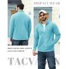 imageTACVASEN Mens Fleece Jackets Full Zip Lightweight Jacket Casual Soft Warm Coats with PocketsWater Blue