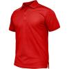 imageTACVASEN Mens Polo Shirt Short Sleeve Tactical Performance Collared Work Golf Shirts Dry Fit Pique Polos for Summer24tomato Red