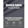 imageTACVASEN Mens Cargo Short 7 Pockets Comfortable Cotton Elastic Waist Causal Work ShortsDark Grey