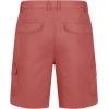 imageTACVASEN Mens Cargo Short 7 Pockets Comfortable Cotton Elastic Waist Causal Work ShortsRed