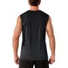 imageTACVASEN Mens Sleeveless Shirts Quick Dry Tank Tops for Men Sun Protection UPF 50 Athletic Gym Workout Muscle Shirts01 Black