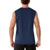 imageTACVASEN Mens Sleeveless Shirts Quick Dry Tank Tops for Men Sun Protection UPF 50 Athletic Gym Workout Muscle Shirts03 Navy