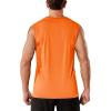 imageTACVASEN Mens Sleeveless Shirts Quick Dry Tank Tops for Men Sun Protection UPF 50 Athletic Gym Workout Muscle Shirts08 Orange