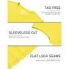 imageTACVASEN Mens Sleeveless Shirts Quick Dry Tank Tops for Men Sun Protection UPF 50 Athletic Gym Workout Muscle Shirts10 Yellow