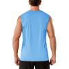 imageTACVASEN Mens Sleeveless Shirts Quick Dry Tank Tops for Men Sun Protection UPF 50 Athletic Gym Workout Muscle Shirts13 Waterfall Blue