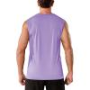 imageTACVASEN Mens Sleeveless Shirts Quick Dry Tank Tops for Men Sun Protection UPF 50 Athletic Gym Workout Muscle Shirts14 Light Purple