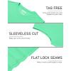 imageTACVASEN Mens Sleeveless Shirts Quick Dry Tank Tops for Men Sun Protection UPF 50 Athletic Gym Workout Muscle Shirts18 Mint Green