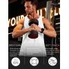 imageTACVASEN Mens Tank Top Cotton Moisture Wicking Muscle Shirt Summer Sleeveless Shirts Gym Workout Tank02white
