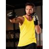imageTACVASEN Mens Tank Top Cotton Moisture Wicking Muscle Shirt Summer Sleeveless Shirts Gym Workout Tank07yellow