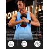 imageTACVASEN Mens Tank Top Cotton Moisture Wicking Muscle Shirt Summer Sleeveless Shirts Gym Workout Tank12waterfall Blue