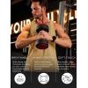 imageTACVASEN Mens Tank Top Cotton Moisture Wicking Muscle Shirt Summer Sleeveless Shirts Gym Workout Tank25earth Yellow Hemp