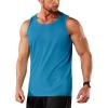 imageTACVASEN Mens Workout Tank Tops Sleeveless UPF 50 Summer Sun Shirts Quick Dry for Running Swim Gym BeachBlue Green