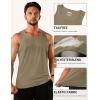 imageTACVASEN Mens Workout Tank Tops Sleeveless UPF 50 Summer Sun Shirts Quick Dry for Running Swim Gym BeachDull