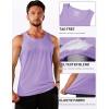 imageTACVASEN Mens Workout Tank Tops Sleeveless UPF 50 Summer Sun Shirts Quick Dry for Running Swim Gym BeachLight Purple
