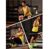 imageTACVASEN Mens Workout Tank Tops Sleeveless UPF 50 Summer Sun Shirts Quick Dry for Running Swim Gym BeachYellow