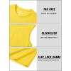 imageTACVASEN Tank Top for Men Moisture Wicking Cotton Sleeveless Shirts Muscle Gym Workout Causal Summer Tank Tops03 Yellow