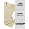 imageTACVASEN Tank Top for Men Moisture Wicking Cotton Sleeveless Shirts Muscle Gym Workout Causal Summer Tank Tops09 Light Apricot