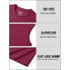 imageTACVASEN Tank Top for Men Moisture Wicking Cotton Sleeveless Shirts Muscle Gym Workout Causal Summer Tank Tops10 Burgundy