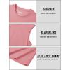 imageTACVASEN Tank Top for Men Moisture Wicking Cotton Sleeveless Shirts Muscle Gym Workout Causal Summer Tank Tops14 Gray Pink