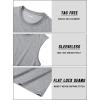 imageTACVASEN Tank Top for Men Moisture Wicking Cotton Sleeveless Shirts Muscle Gym Workout Causal Summer Tank Tops19 Light Grey