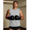 imageTACVASEN Tank Top for Men Moisture Wicking Cotton Sleeveless Shirts Muscle Gym Workout Causal Summer Tank Tops19 Light Grey