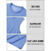 imageTACVASEN Tank Top for Men Moisture Wicking Cotton Sleeveless Shirts Muscle Gym Workout Causal Summer Tank Tops21 Light Blue