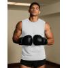 imageTACVASEN Tank Top for Men Moisture Wicking Cotton Sleeveless Shirts Muscle Gym Workout Causal Summer Tank Tops23 Beige
