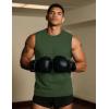 imageTACVASEN Tank Top for Men Moisture Wicking Cotton Sleeveless Shirts Muscle Gym Workout Causal Summer Tank Tops25 Army Green