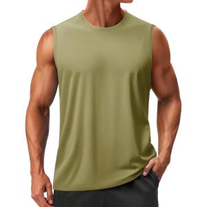 imageTACVASEN Mens Sleeveless Shirts Quick Dry Tank Tops for Men Sun Protection UPF 50 Athletic Gym Workout Muscle Shirts09 Mulled Teal