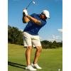 imageTACVASEN Mens Golf Shirts Short Sleeve Quick Dry Polo Shirts Moisture Wicking Casual Business Sports Breathable PoloDark Blue