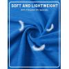imageTACVASEN Mens Golf Shirts Short Sleeve Quick Dry Polo Shirts Moisture Wicking Casual Business Sports Breathable PoloSea Blue