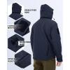 imageTACVASEN Mens Fleece Lined Tactical Jacket Waterproof Military Hoodie Winter Softshell Jacket Rain Coat Warm Hiking HuntingNavy