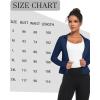 imageTACVASEN Womens Athletic Zip Up Jacket Long Sleeve Workout Tops for Women UV Protection Golf OutfitsNavy