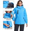 imageTACVASEN Womens Waterproof Winter Jacket Ski Hooded Insulated Jacket Fleece Warm Snow Outdoor Rain WindbreakerMoon Orchid