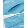 imageTACVASEN Womens Fleece Vest Lightweight Warm Vests Outerwear Sleeveless Zip Jacket Fall Winter Soft Vest with PocketsAquablue