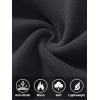 imageTACVASEN Womens Fleece Vest Lightweight Warm Vests Outerwear Sleeveless Zip Jacket Fall Winter Soft Vest with PocketsBlack
