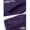 imageTACVASEN Womens Fleece Vest Lightweight Warm Vests Outerwear Sleeveless Zip Jacket Fall Winter Soft Vest with PocketsDeeppurple