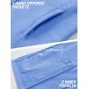 imageTACVASEN Womens Fleece Vest Lightweight Warm Vests Outerwear Sleeveless Zip Jacket Fall Winter Soft Vest with PocketsLightblue