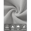 imageTACVASEN Womens Fleece Vest Lightweight Warm Vests Outerwear Sleeveless Zip Jacket Fall Winter Soft Vest with PocketsLightgrey