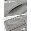 imageTACVASEN Womens Fleece Vest Lightweight Warm Vests Outerwear Sleeveless Zip Jacket Fall Winter Soft Vest with PocketsLightgrey